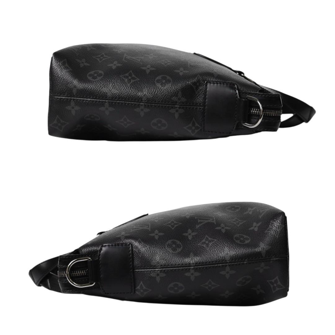 【美品】ルイヴィトン　ブリーフケース　エクスプローラ　モノグラム　ブラック　黒