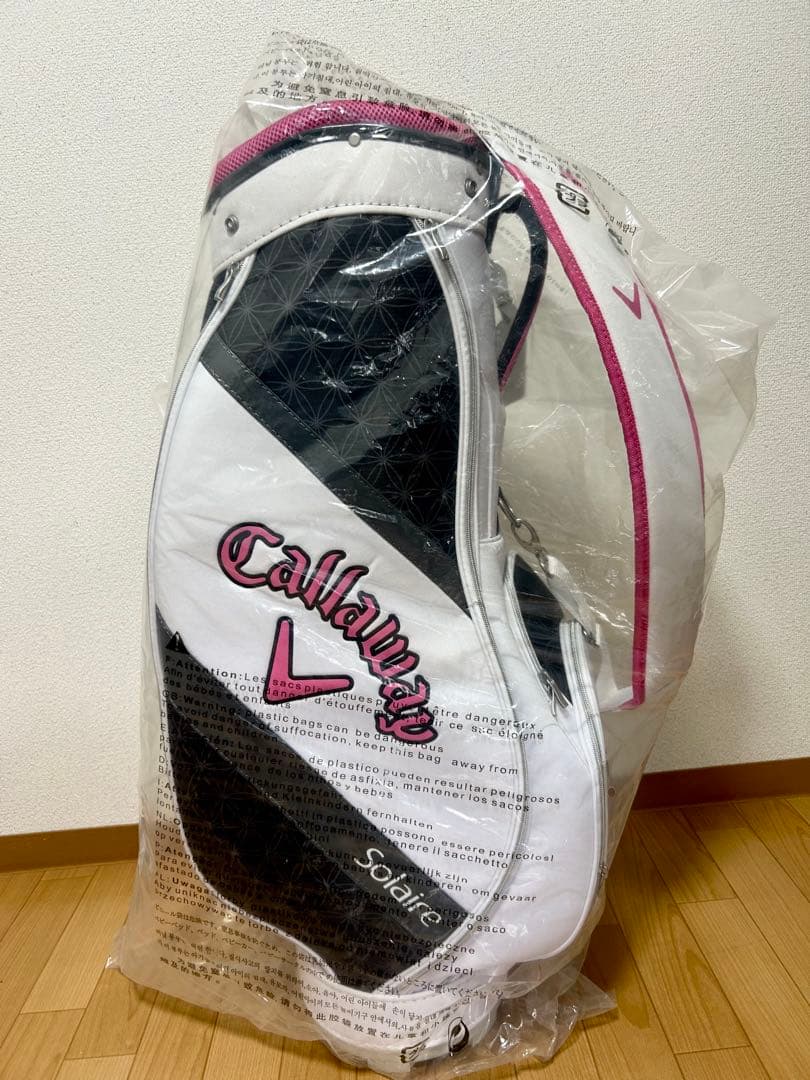 新品・未使用　Callaway Solaire ゴルフキャディバッグ　レディース