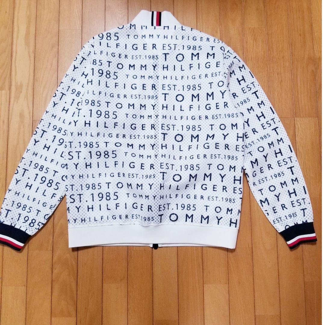 美品トミーヒルフィガーゴルフブルゾン　ジャケット　LL