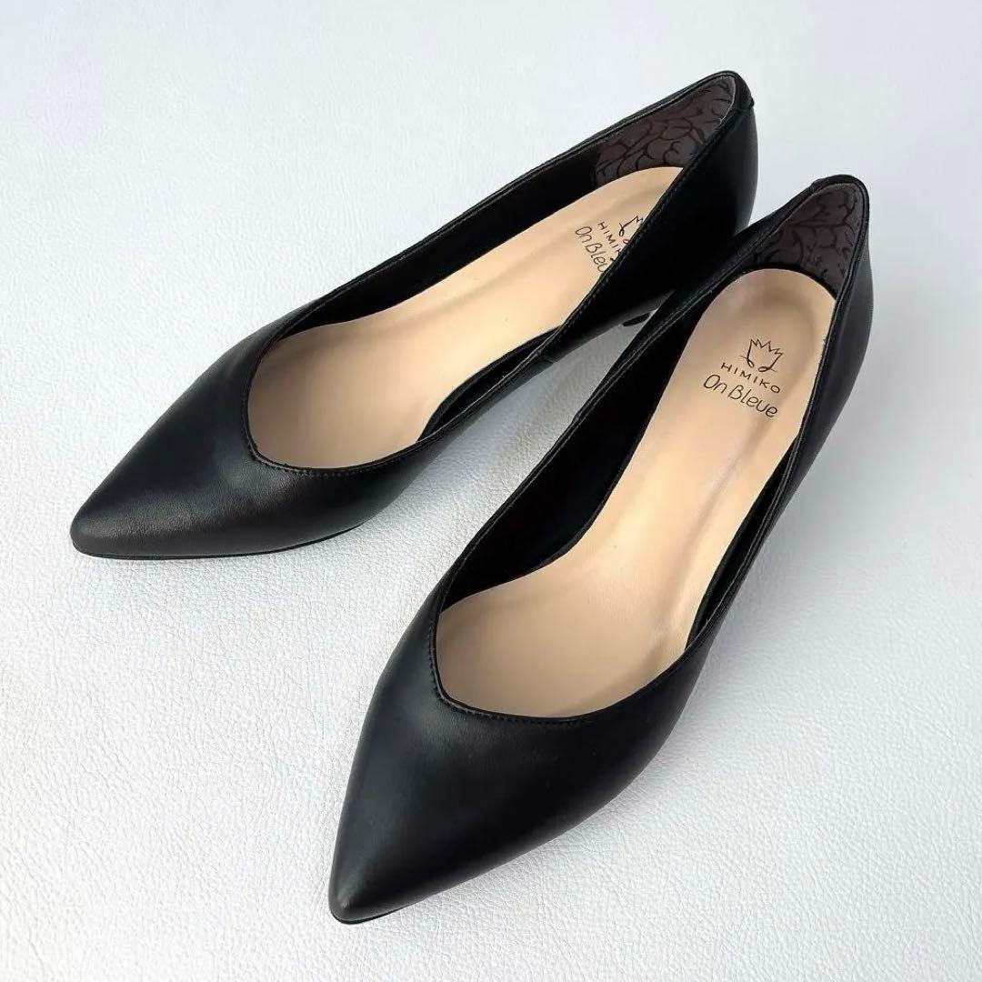 【未使用✨】HIMIKO アシンメトリーポインテッドトゥパンプス 24.5