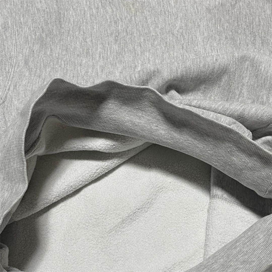 90s USA製 チャンピオン リバースウィーブ 刺繍ロゴ グレー スウェット