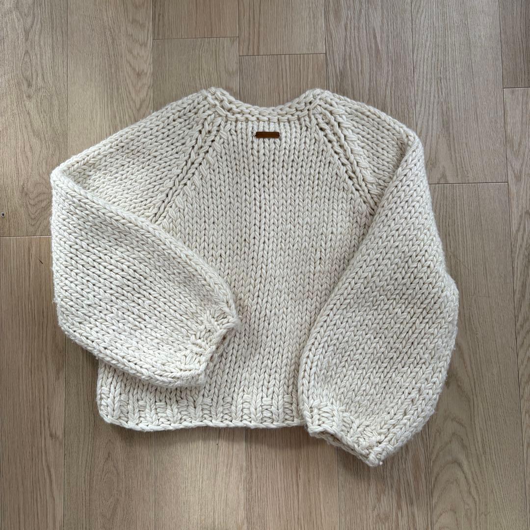 Elmar ウール混ローゲージカーディガン　CANALJEAN