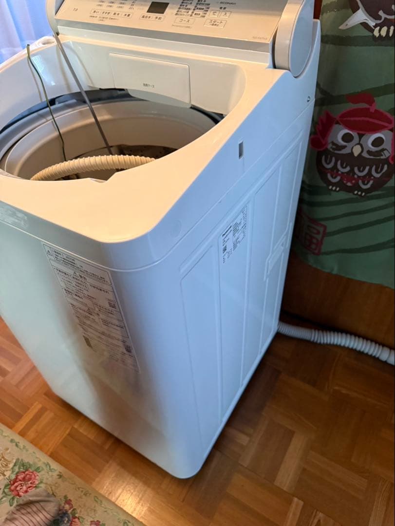 【美品】Panasonic 洗濯機 7kg NA-FA7H3 2025年製