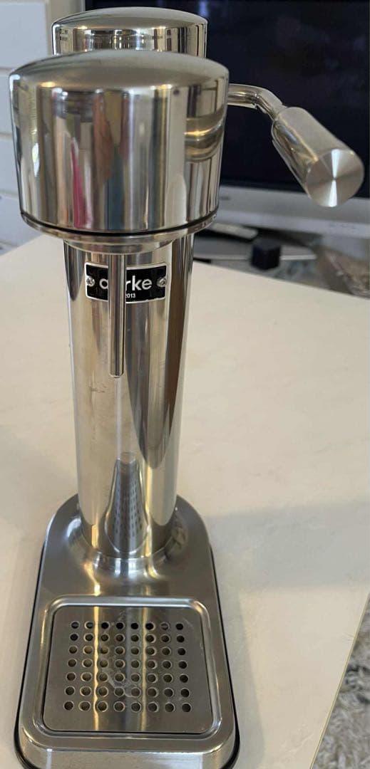 aarke カーボネーター 3 (スチールシルバー) 専用ボトル付き