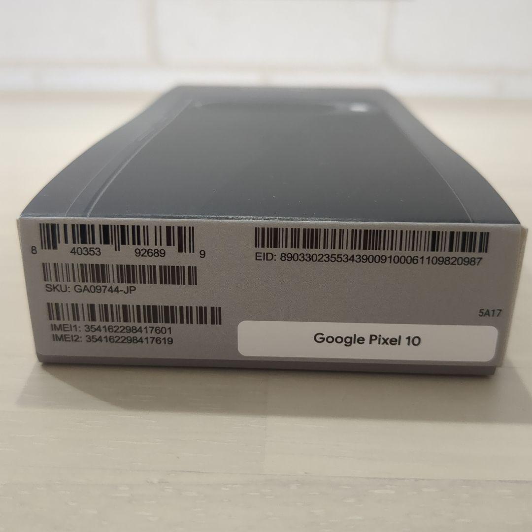 未使用未開封 Google Pixel 10 本体