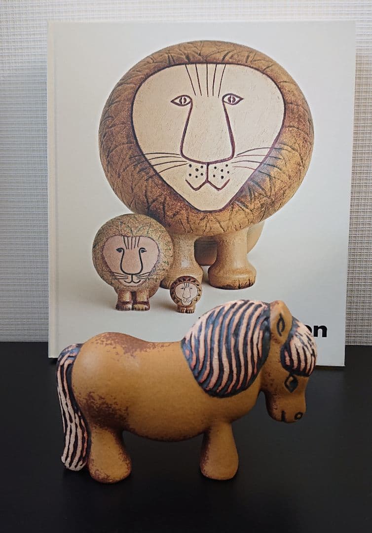 Lisa Larson ポニー 置物 【2026年干支】午（うま）