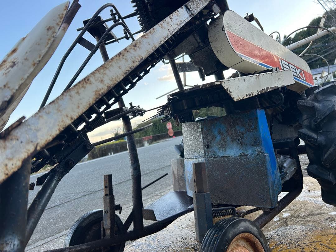 イセキ　コーンカッター　コーンハーベスタ コーン刈取機 RC100 動画あり