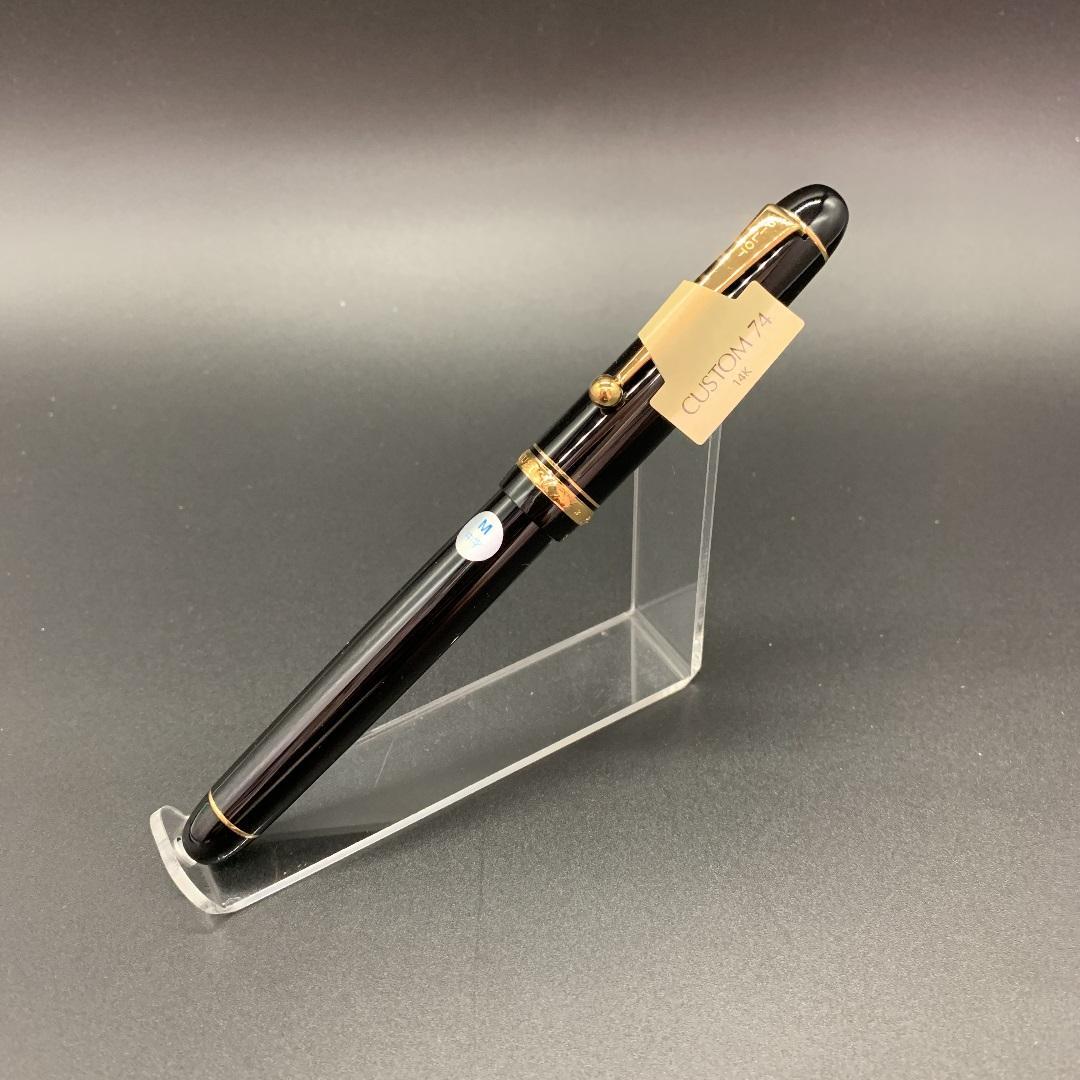 パイロット 万年筆 カスタム74 中字 M ブラック