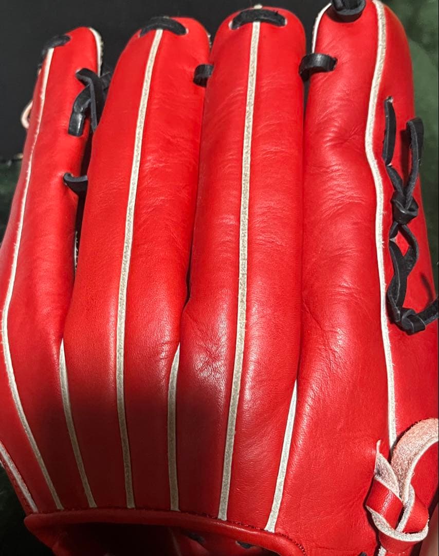 ATOMS 左投げ硬式外野用グローブ