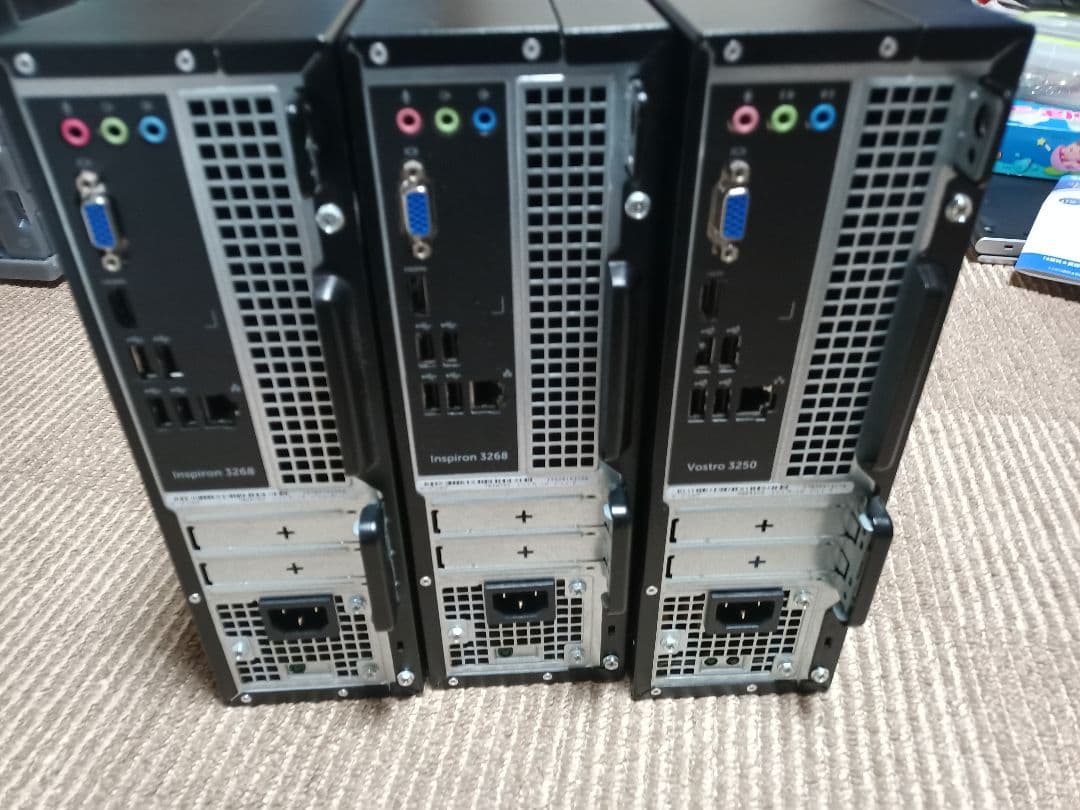 DELL　デスクトップパソコン　ジャンク品　3台まとめて
