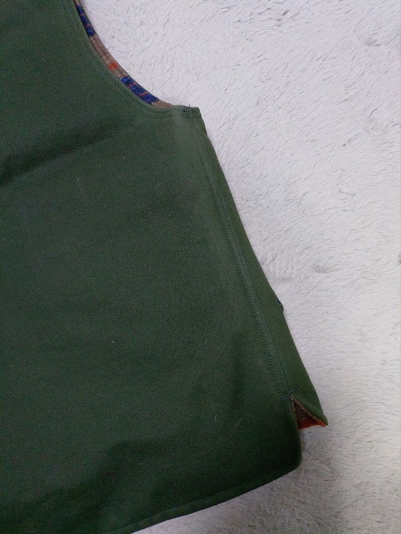 トップス TROPHY CLOTHING oiled duck storm vest