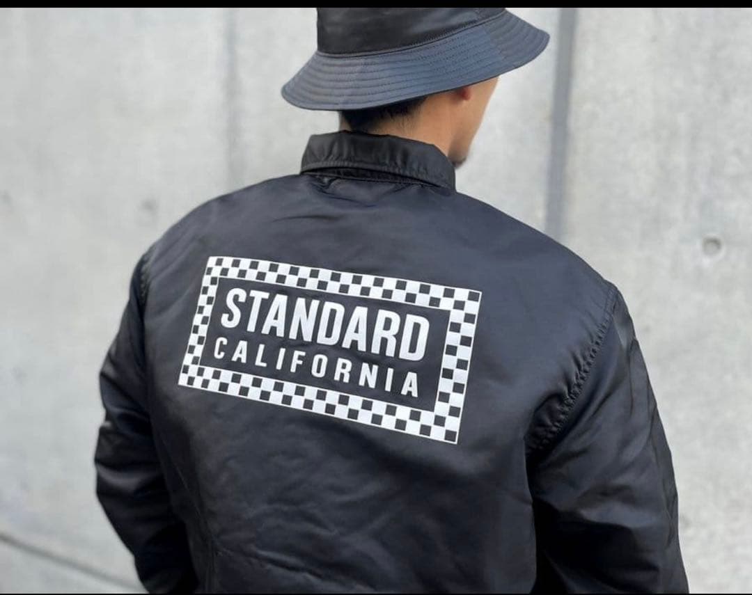 STANDARD CALIFORNIA コーチジャケット ブラック　限定品