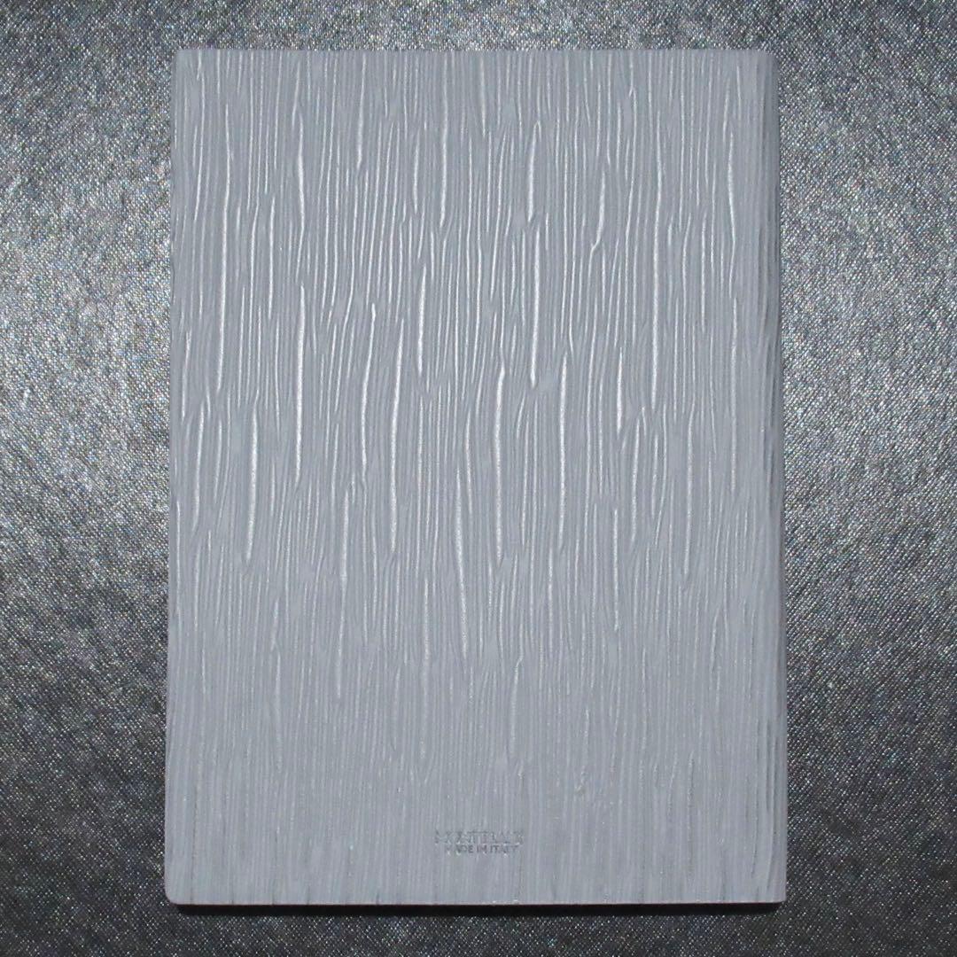 モンブラン ノート ミディアム コルテッチャレザー ウォームグレー 136629