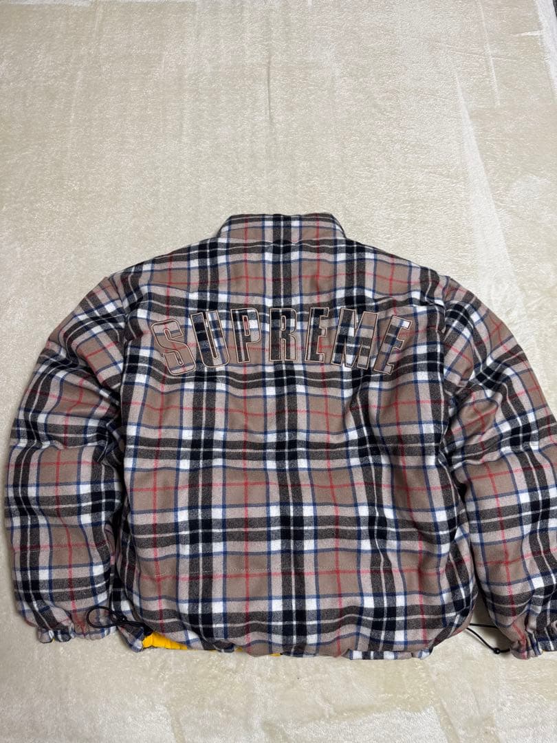 自*人様 Supreme Reversible Puffer Jacket Ye