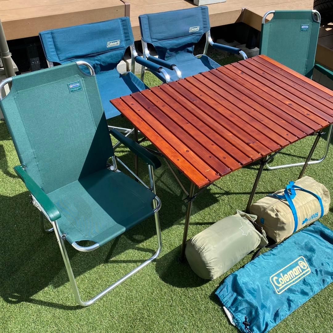 確認ページ② コールマン ナバホ テント テーブル ランプ ロゴス チェア