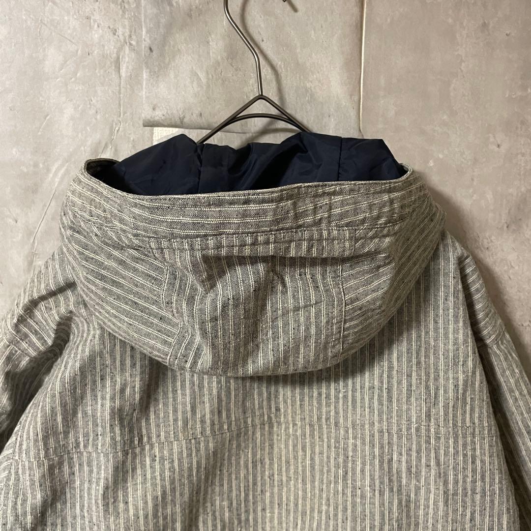 Burtonバートンスキーウェアスノーボードジャケットパーカーフード付灰色グレー