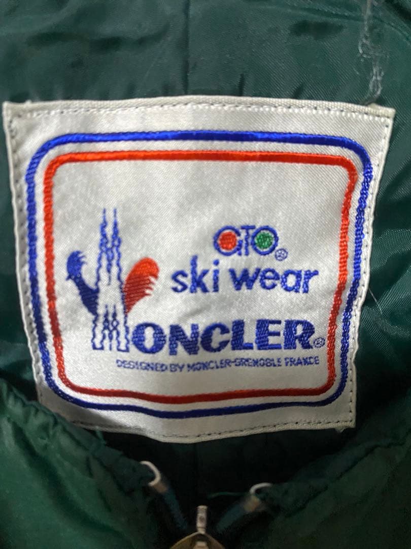 MONCLER モンクレール スキーウェア ビブパンツ 緑 Ｍ アシックス