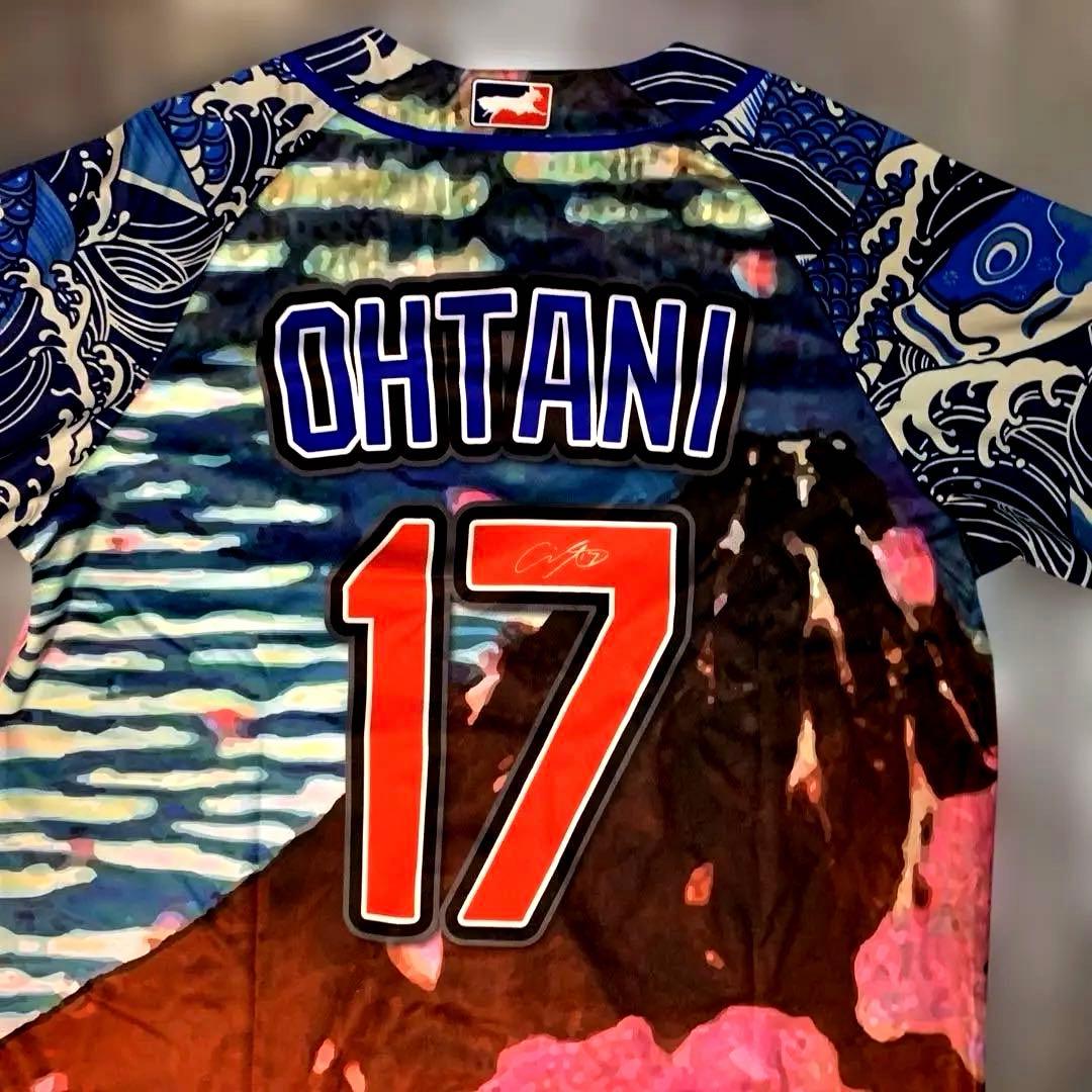 大谷翔平　50/50CLUB　桜吹雪ユニフォーム　ジャパニーズヘリテージナイトⅡ