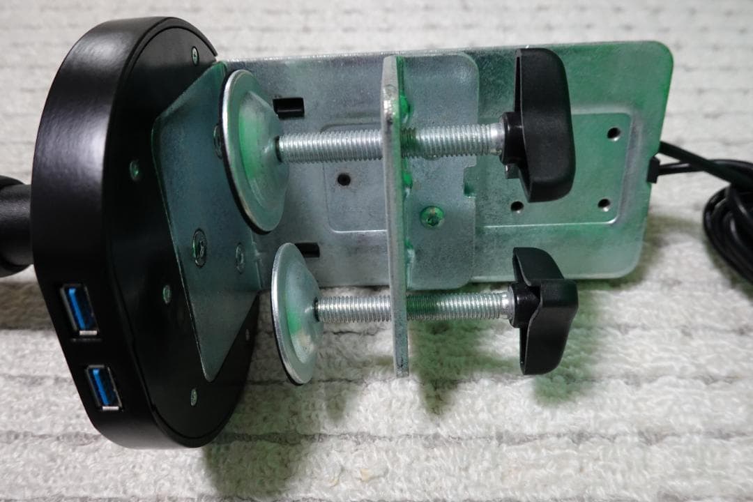 Bauhutte ロング モニターアーム GS シングル BMA-1GS-BK