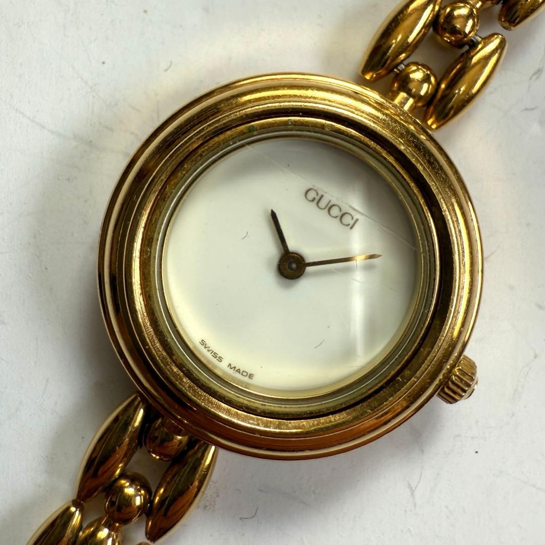 GUCCIグッチ チェンジベゼル腕時計 11/12.2