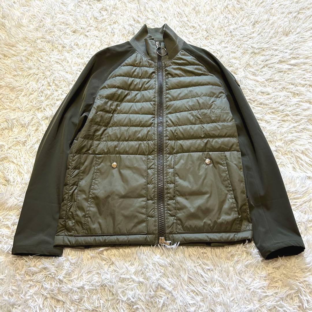 【美品】TATRAS タトラス ダウンジャケット カーキ ナイロン 切替