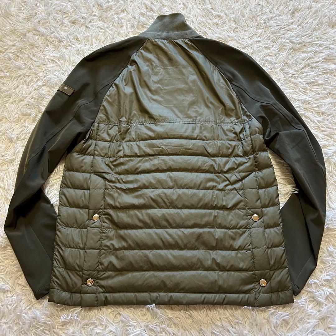 【美品】TATRAS タトラス ダウンジャケット カーキ ナイロン 切替