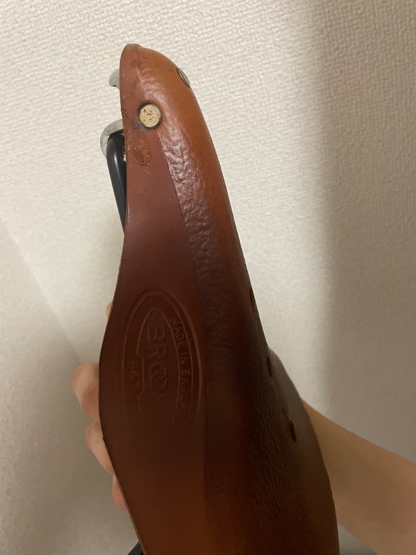【美品】BROOKS B67 レザーサドル ハニー ブルックス