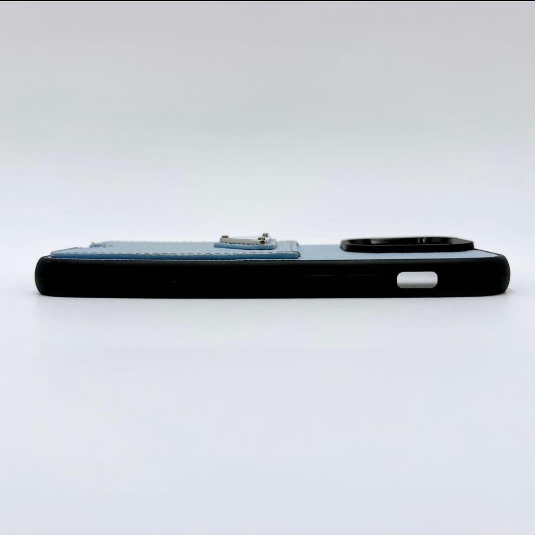PRADA サフィアーノ 三角ロゴ iPhone 14 pro ケース