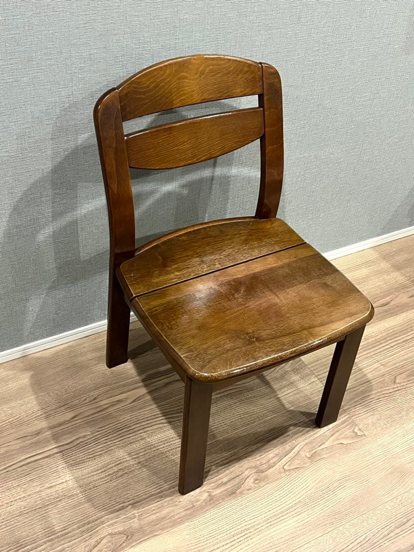 木製ダイニングチェア ヴィンテージ風 無垢調 在庫6脚