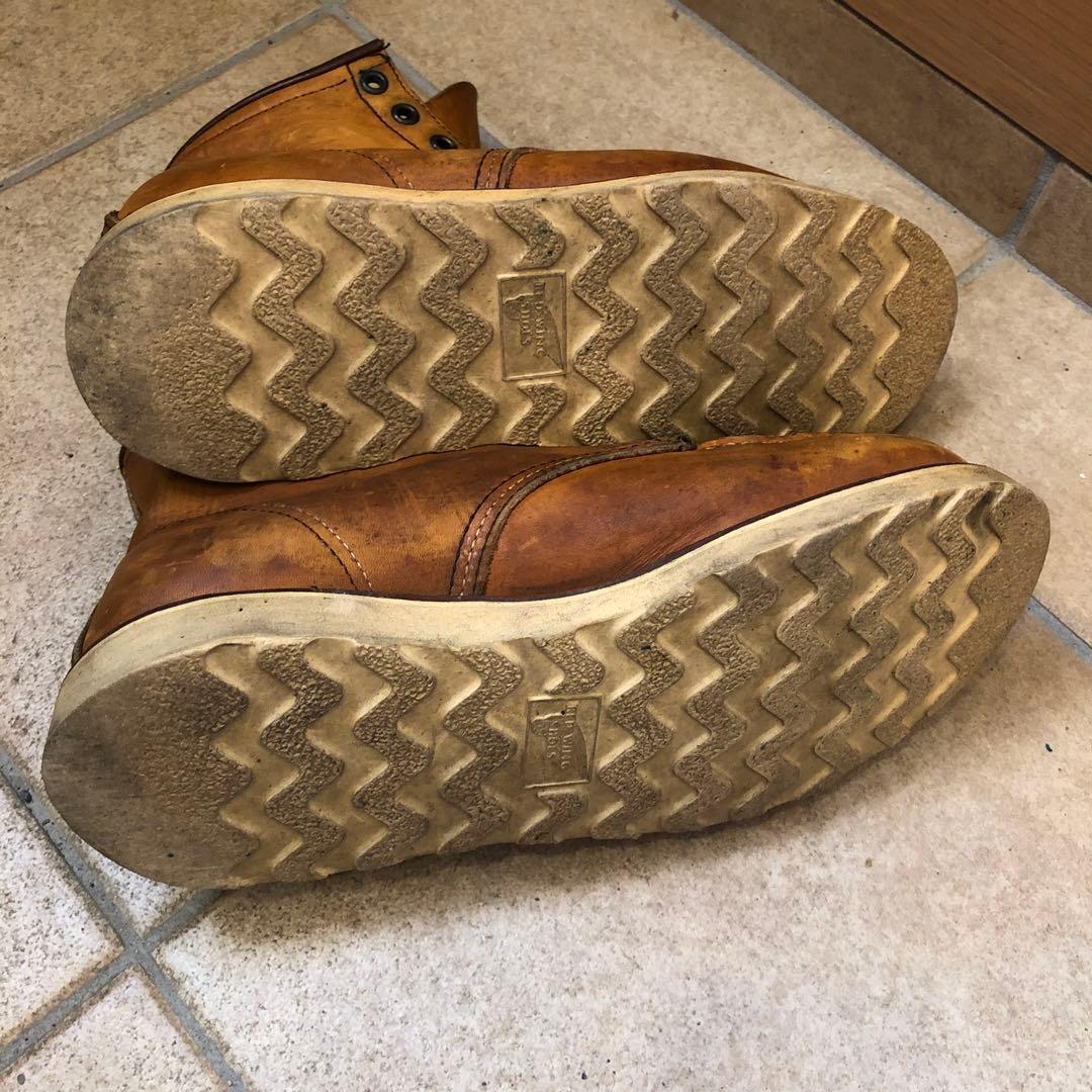 Red Wing ブラウン レースアップブーツ 8E