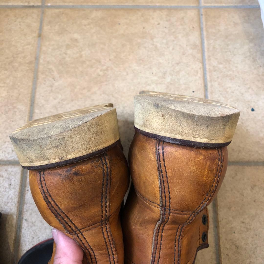 Red Wing ブラウン レースアップブーツ 8E