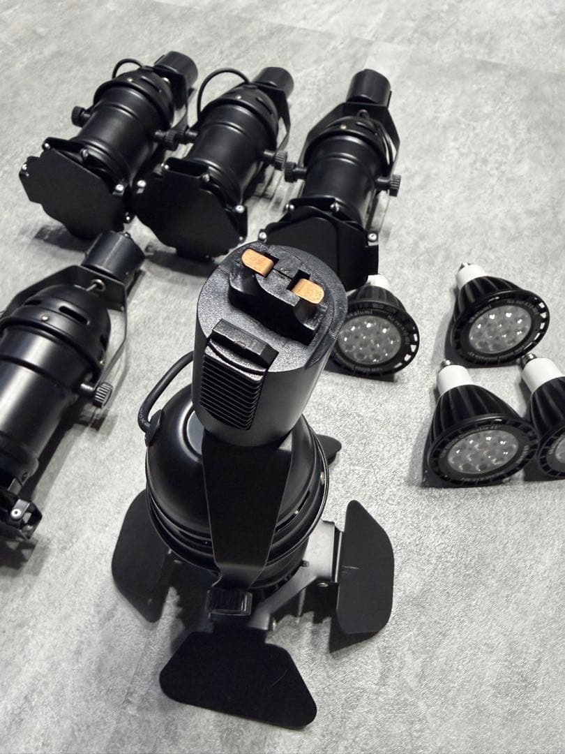 スポットライト+LEDライト 5個セット 高輝度