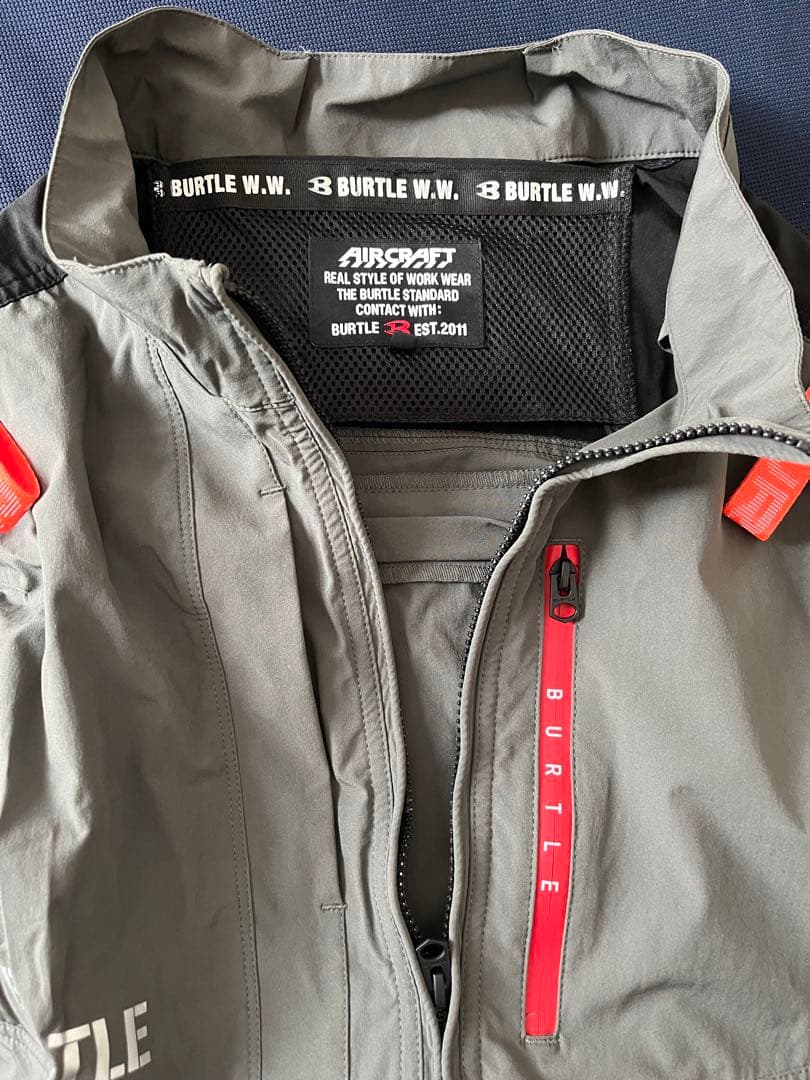 バートル AC2004 エアーベスト　クラフト サイドファン バッテリー２セット