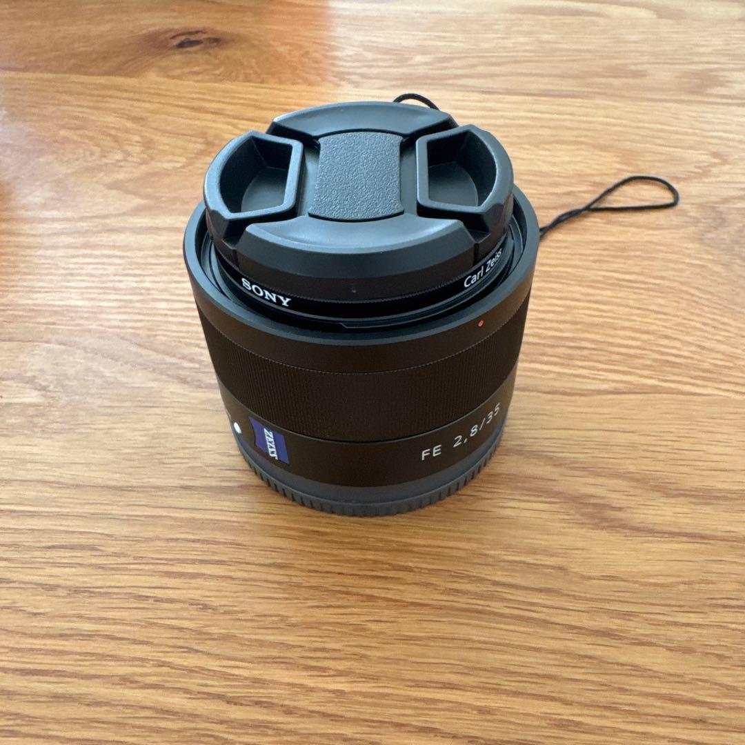 【美品】 Sonnar FE 35mm F2.8 ZA 金属フード付き