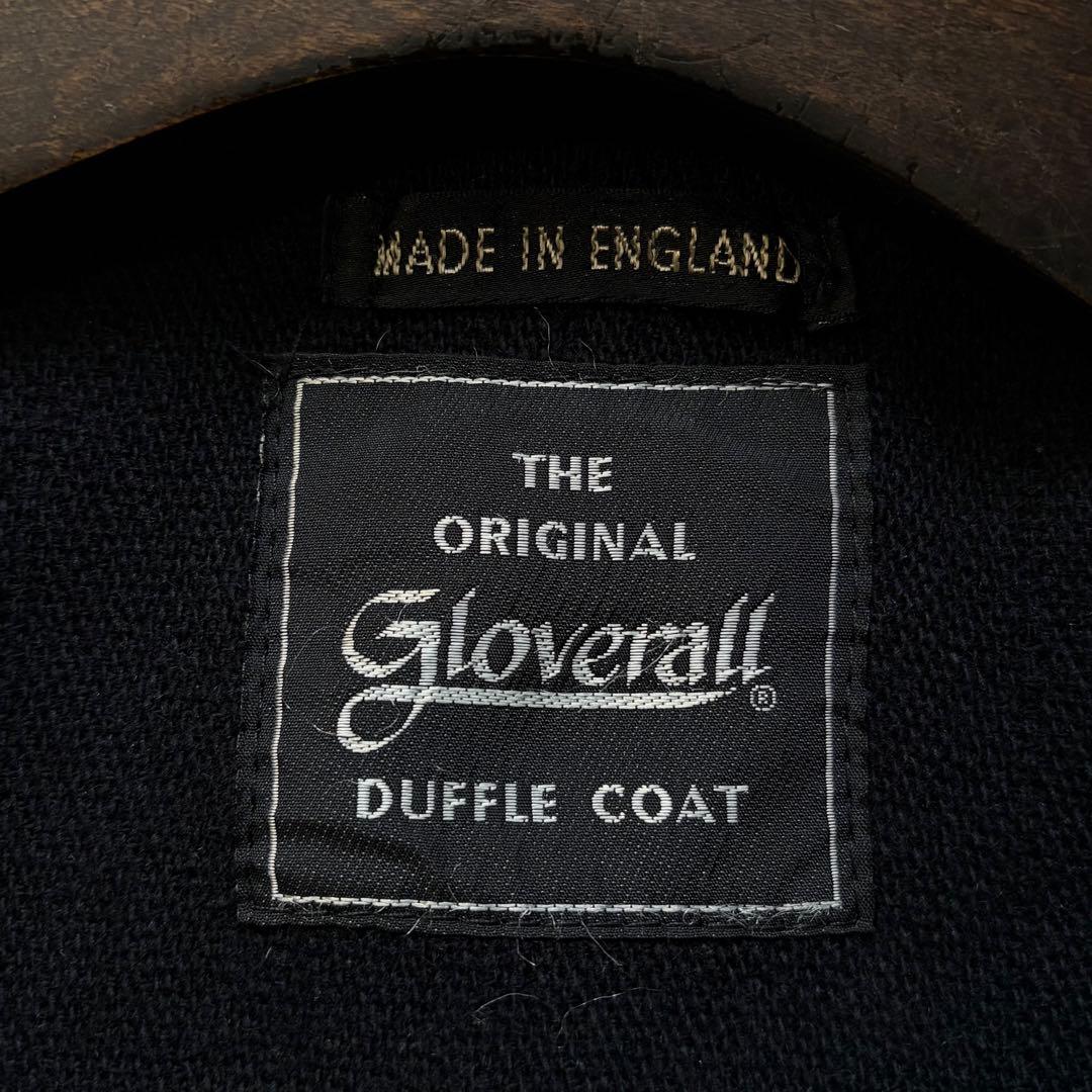 美品✨グローバーオール ダッフルコート キングストン ヘリンボーン グレー XL