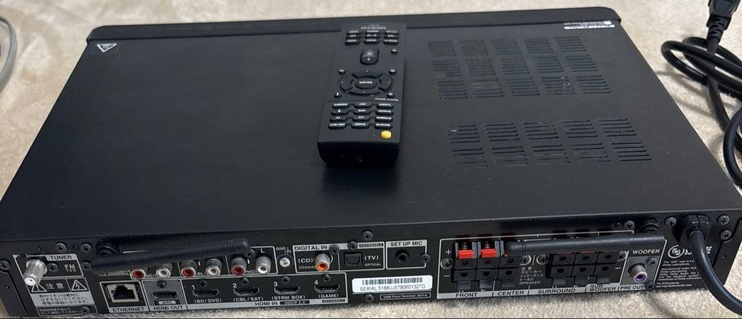 ONKYO TX-L50 ネットワークAVレシーバー 5.1ch リモコン付★