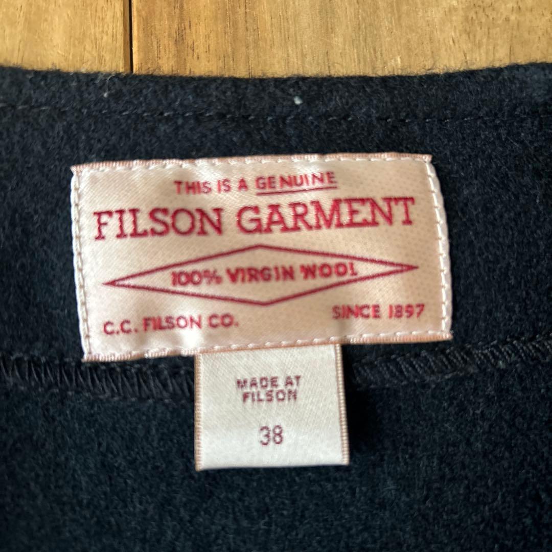 C.C. Filson 100%ヴァージンウール ベスト 38