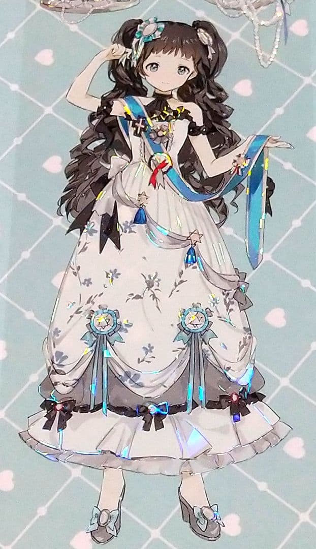 J779＃皇家蓝绸(贝壳光)shine切り売り海外人物マステ女の子