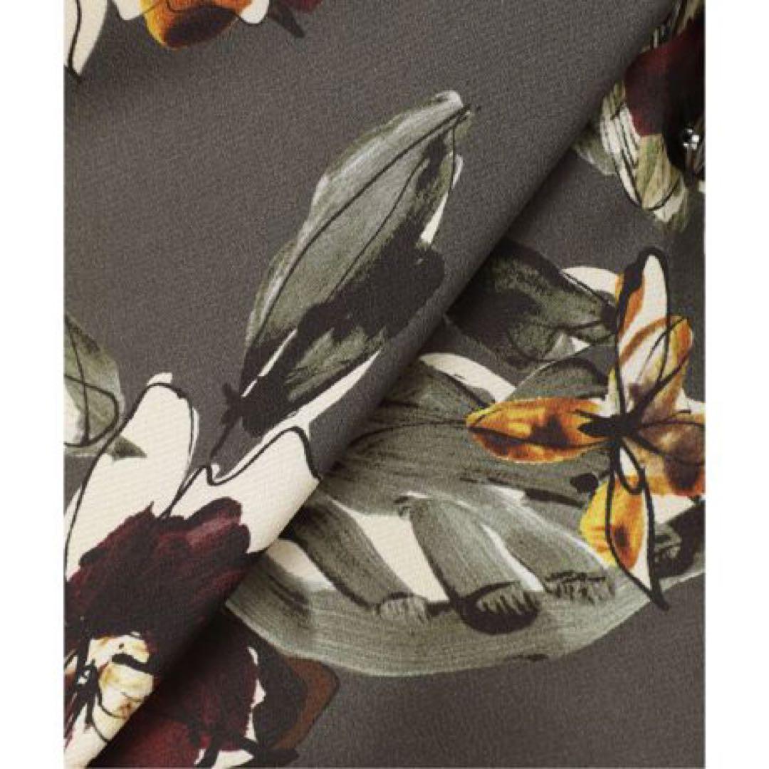 【NOBLE】ノーブル スモーキーフラワープリントシャツ