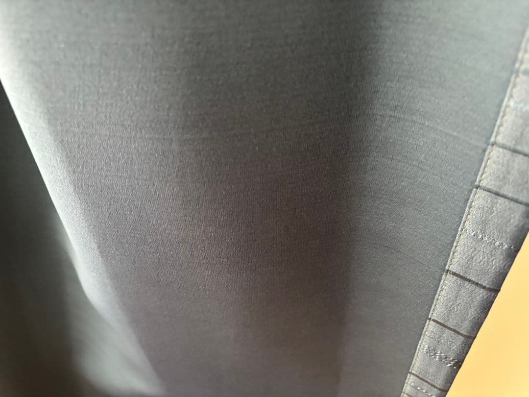 KEYUCA　オーダー　ドレープカーテン レースカーテン　ダークブルー（腰高）