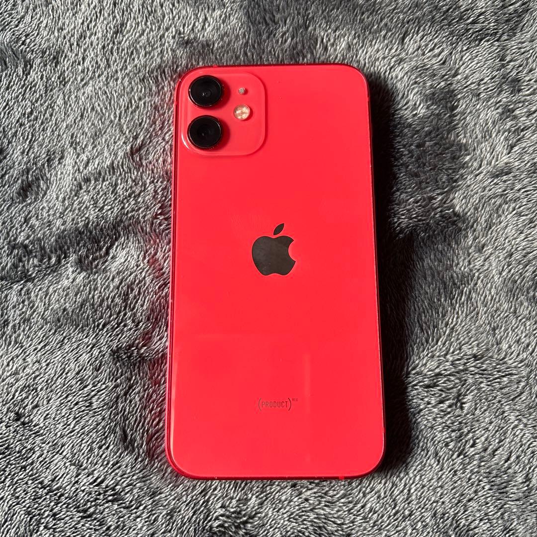 スマートフォン本体 iPhone12 mini RED