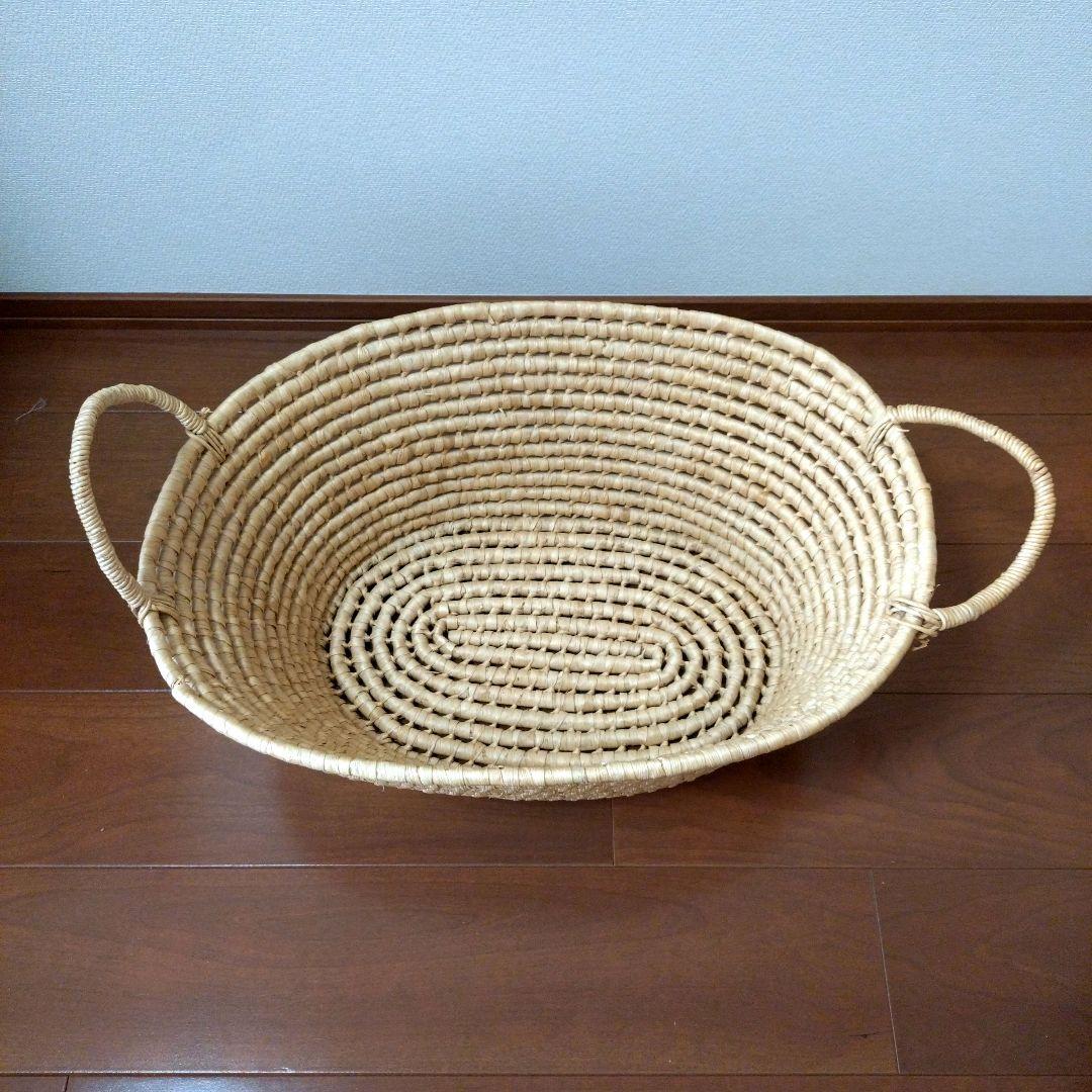 バスケット　ラタン　カゴサイズ色々まとめ売り10点セット