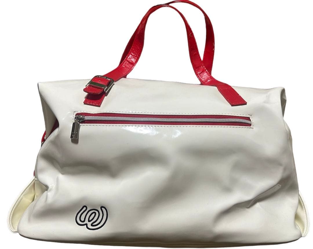 【新品未使用】MUスポーツ ゴルフ ボストンバック ホワイト