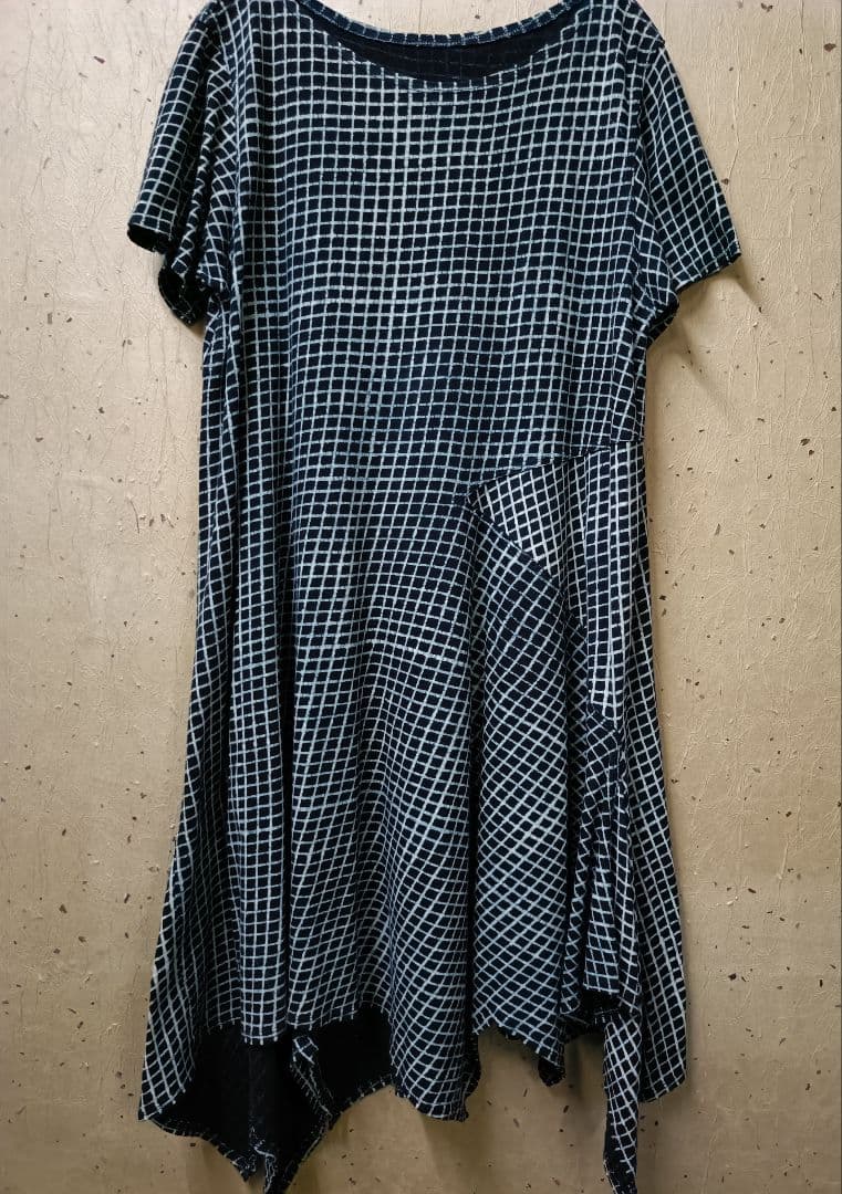 (専用です)ヨーガンレール リバシブル切り替えデザインチュニックワンピース素敵