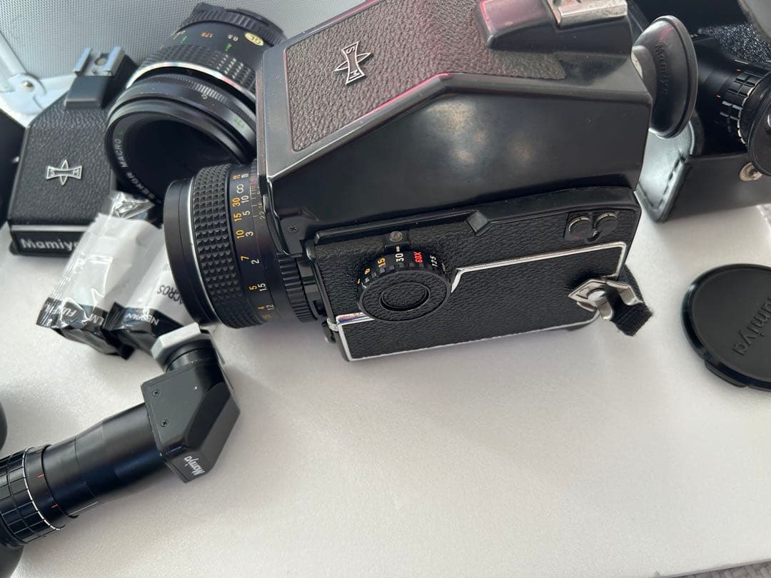 Mamiya 645 1000S 中判カメラセット 80mmレンズ付き