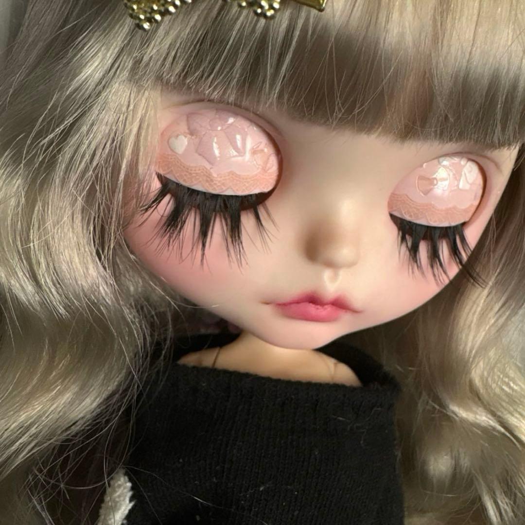 めぐみるく♡アイシードールカスタム❤︎シルバーブロンド❤︎