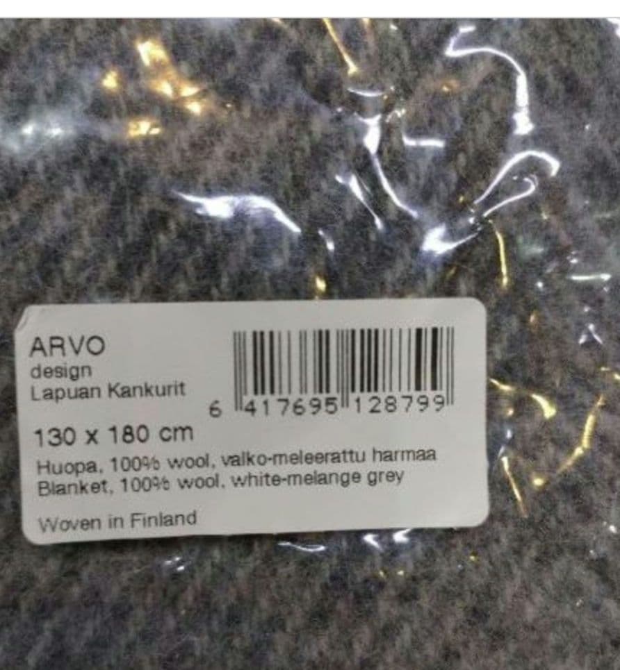 LAPUAN KANKURIT ARVO ウールブランケット