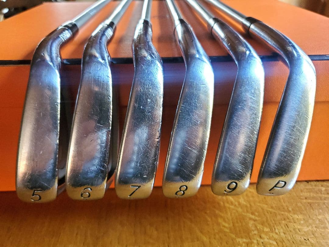 希少品 PRGRプロギア 02特注品MCI 60R装着 5〜PW 6本セット