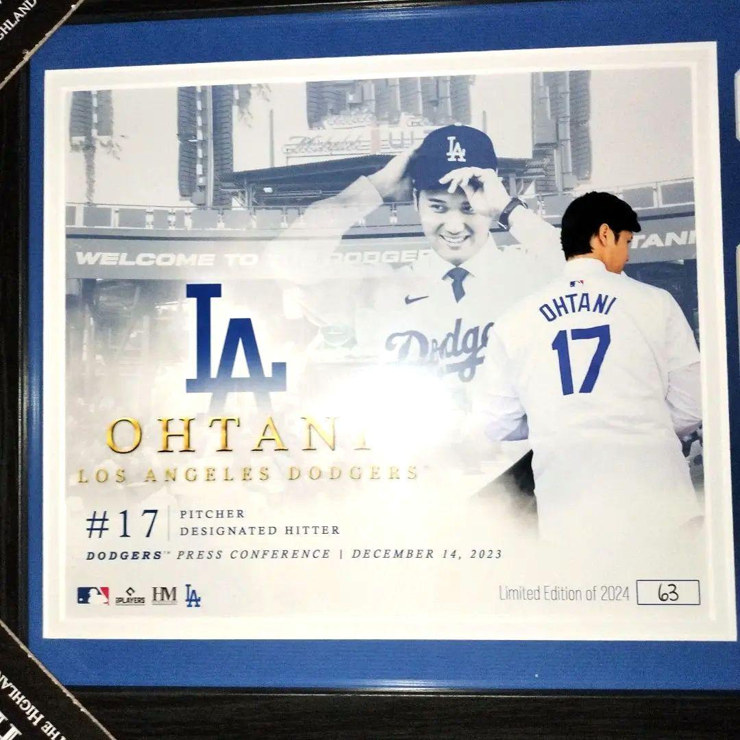週末セ−ル 大谷翔平 フォトミント ロサンゼルス・ドジャース 17　限定品
