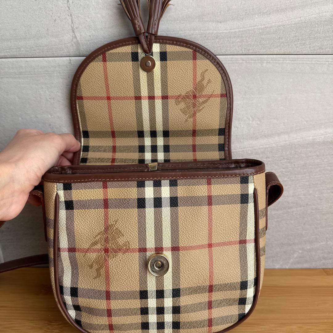BURBERRYS バーバリー ヴィンテージ ショルダーバッグ ノバチェック